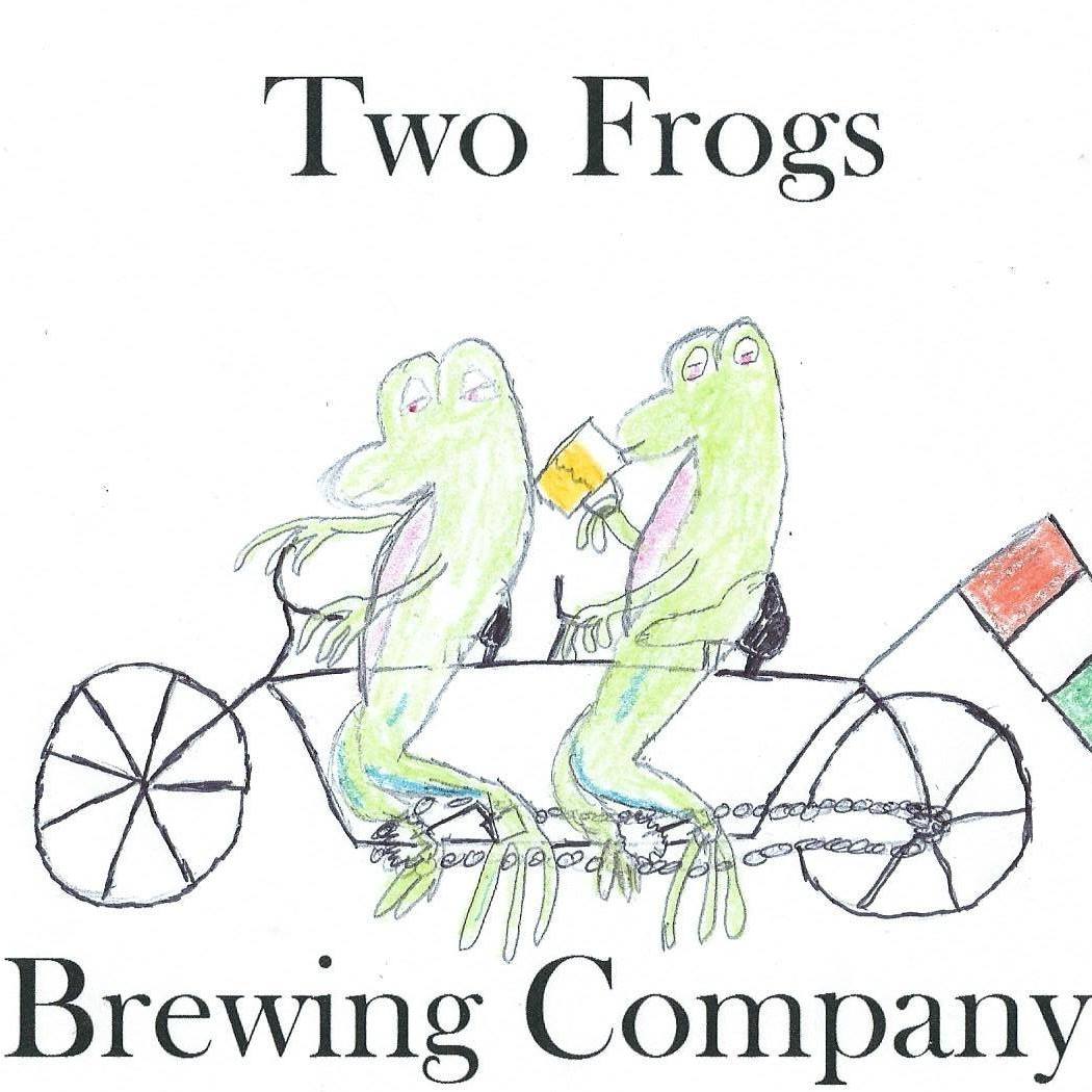 Logo for Two Frogs Brewing Company